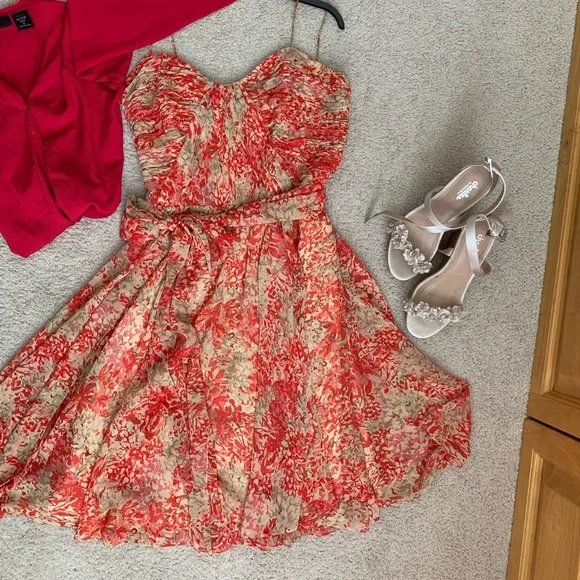 Lauren Ralph Lauren | Dresses | Lauren Floral Print Chiffon Special  Occasion | Poshmark